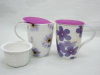Ceramic Cup with Stainer